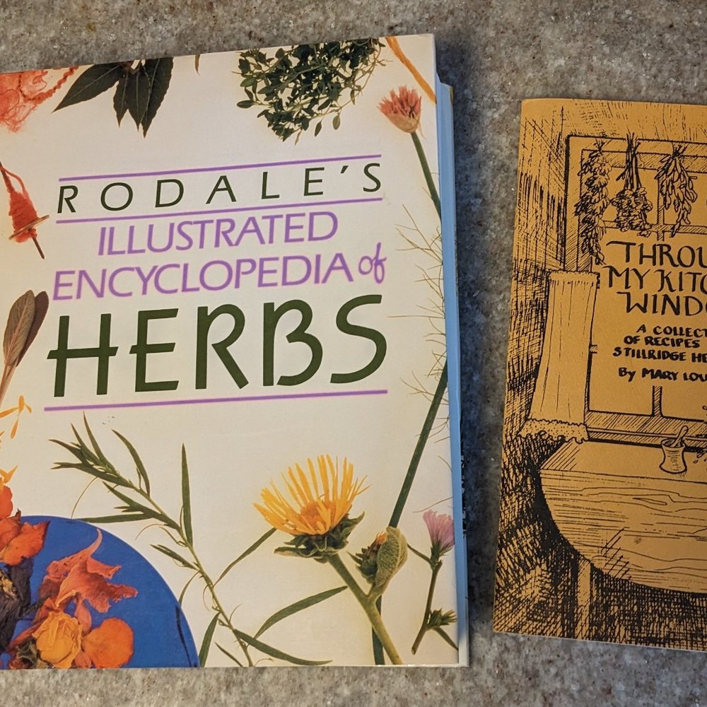 Herb Book 2 book set, Rodale's Illustrated Encyclopedia of Herbs plus bonus